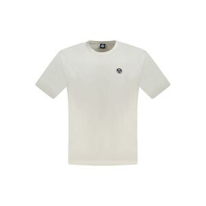 North Sails Bianco Cotton Men Men's T-Shirt
